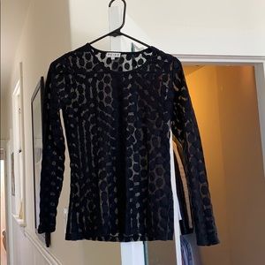 Reiss - black party top